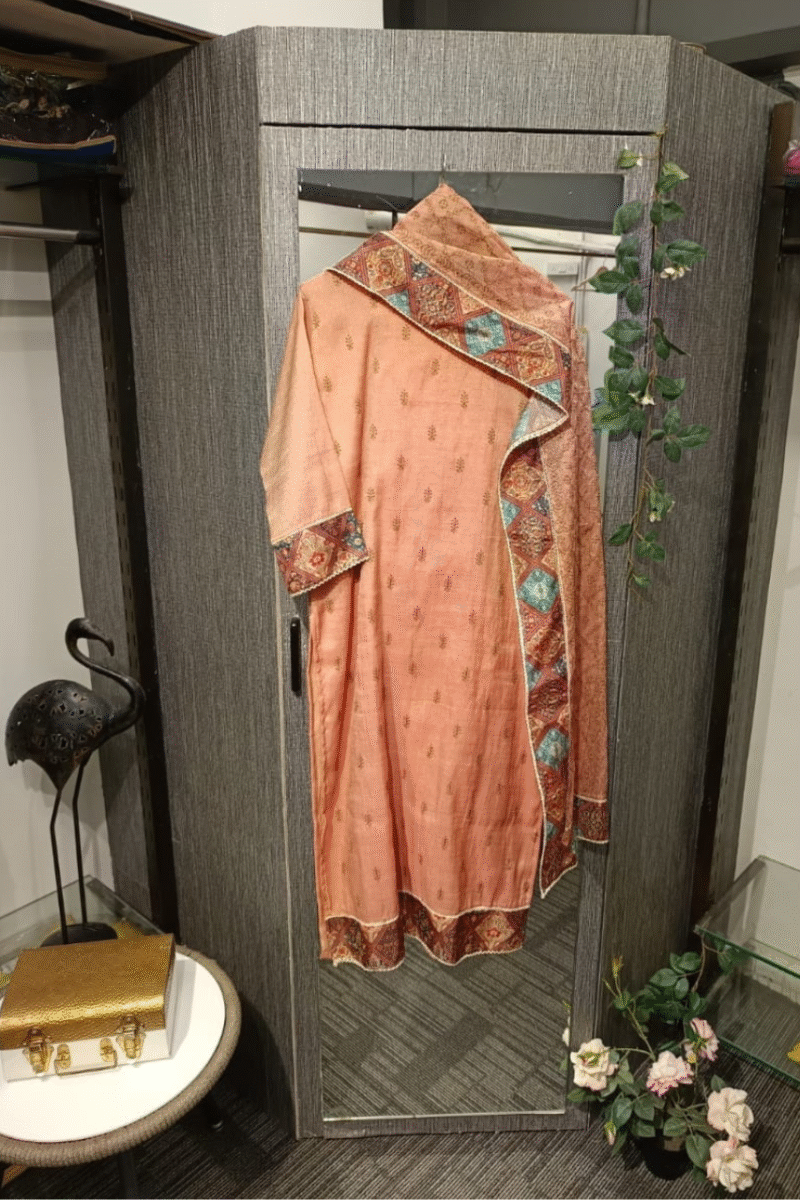Rich Silk Kurta Set - Image 2