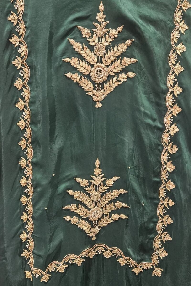 Ethnic Kurta Set With Gotta And Zardoshi Work - Image 5