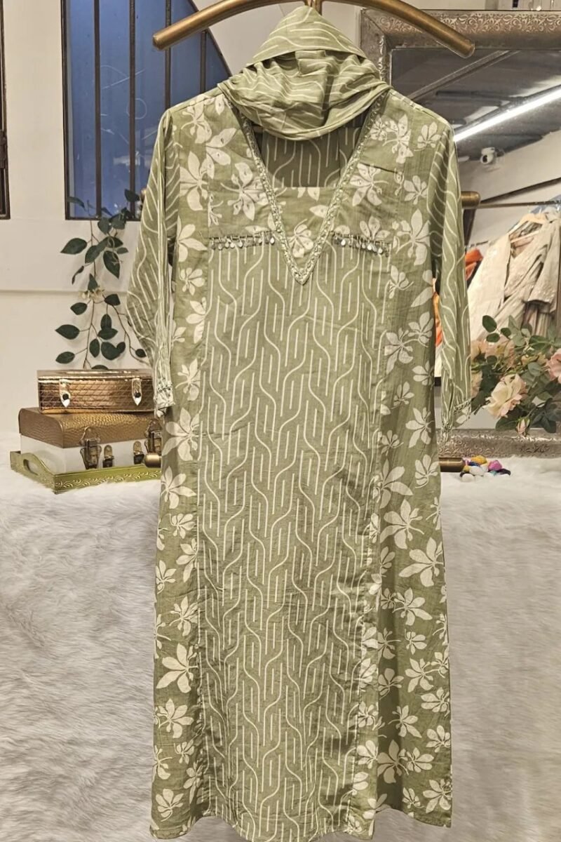 Casual Cotton  Kurta Set - Image 2